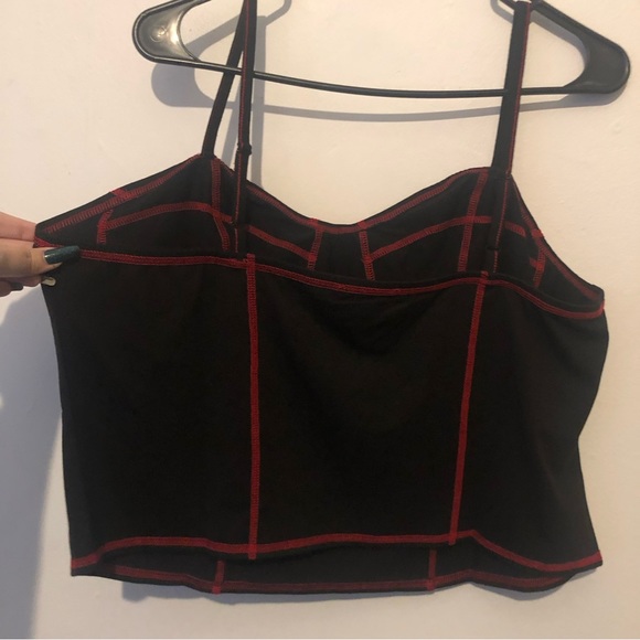 Hot topic contrast stitch tank top sz 2X NWT - Picture 8 of 8